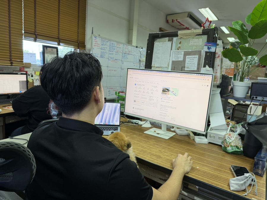 ปักหมุด Google Maps